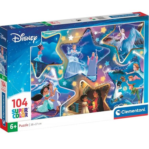 Clementoni Disney+Čarobni trenuci 104-dijelna Supercolor slagalica - Cijene