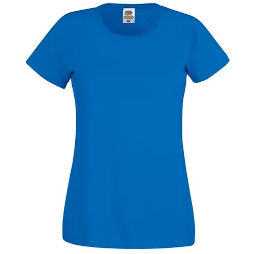 Fruit Of The Loom Blue Lady fit T-shirt Original