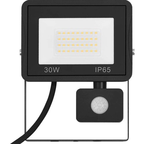 VidaXL LED reflektor s senzorjem 30 W toplo bel Slike