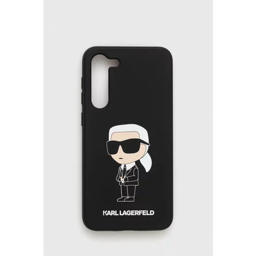 Karl Lagerfeld Etui za telefon S23+ S916 črna barva