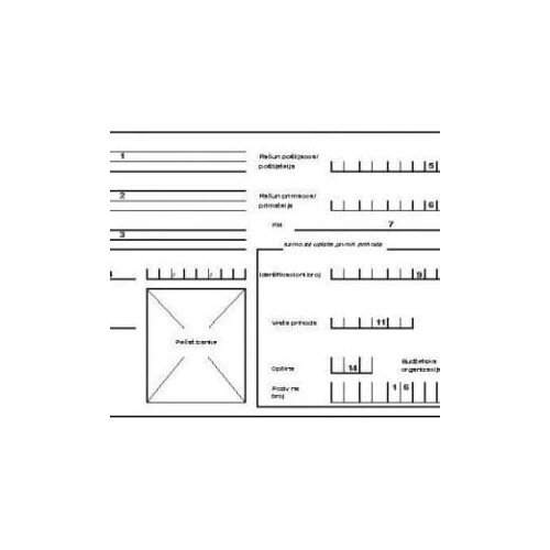  VIRMAN (UPLATNICA BANKOVNA) NCR 100/1 1+3 GTG Cene