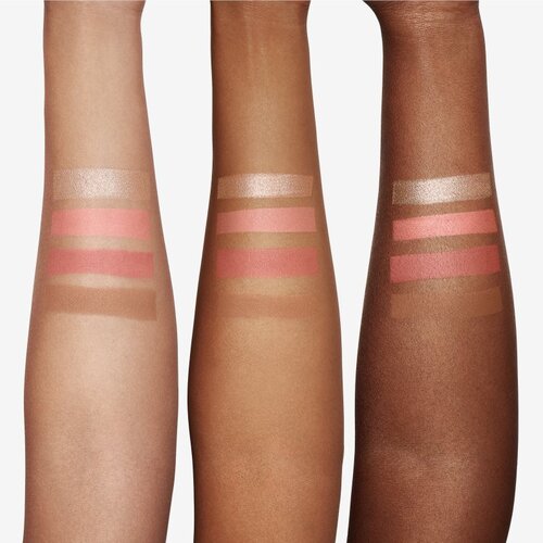 Smashbox Halo Sculpt + Glow Face Palette paleta highlightera i rumenila nijansa Back to Cali 15,7 g Slike