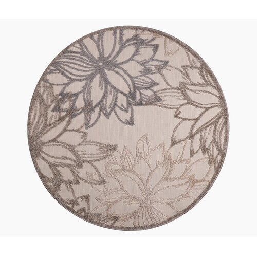 Lesnina XXXL PREPROGA ZA ZUNANJO UPORABO Floral 120 cm tkano krem barve, bež Cene