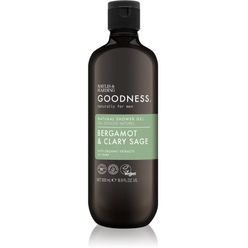 Baylis & Harding Goodness Bergamot & Clary Sage gel za prhanje za moške 500 ml Cene