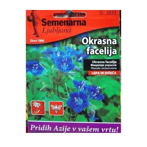 Semenarna 3833 ukrasna facelija 35665 seme Slike