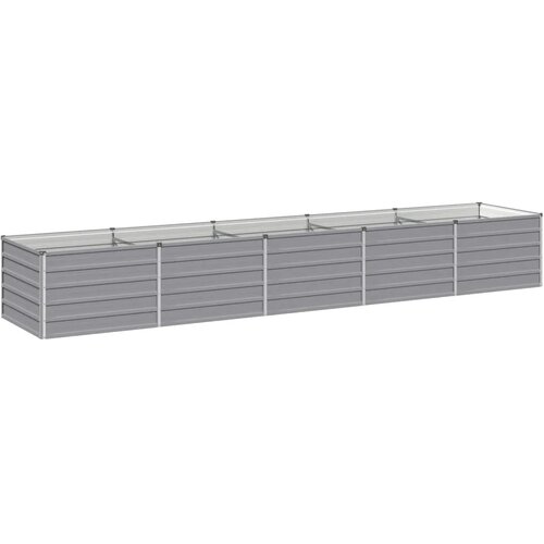  Povi&scaron;eni vrtni krevet Siva 400 x 80 x 55 cm - 400 x 80 x 55 cm Siva Cijene
