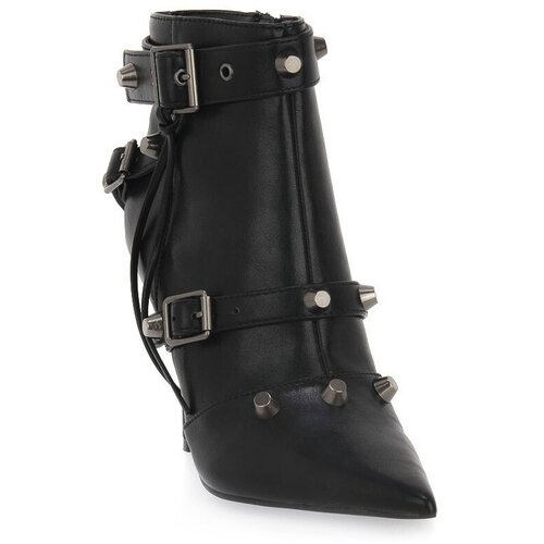 Steve Madden Gležnjarji FORTITUDE BLACK Črna Slike
