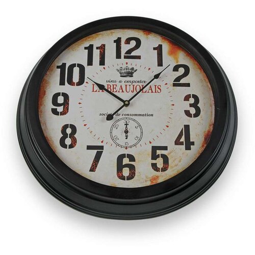  Zidni sat Versa Beaujolais Metal 4 x 58 x 58 cm Cijene