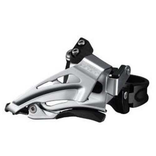  menjač prednji shimano deore FDM618L double 10 brzina low clamp top swing down pull band type 349MM incl adaptor 286 & 318MM cs angle 6669 black indpack IFDM618LX6 shimano Cene