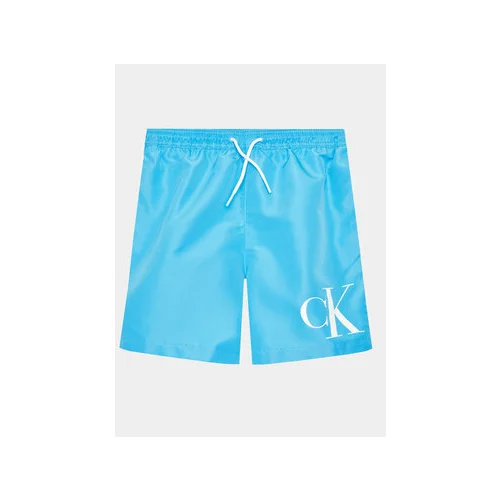 Calvin Klein Swimwear Kopalne hlače KV0KV00023 Modra Regular Fit