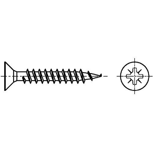  Vijak za drvo 4,5x50 UPU&Scaron;TENA GLAVA CIJELI NAVOJ ŽUTI ZN Cijene