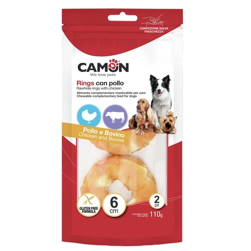 Camon poslastice za pse - Prsten Govedina i piletina 2kom/110g Cene