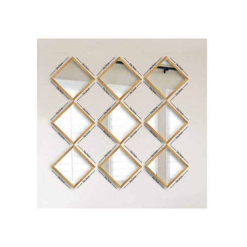 Hanah home Set ogledala SETAYNA_032, 24x24cm Cene