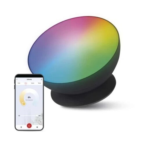 Emos zcw11br Gosmart led lampa ambijetalna 7w ambi crna 330lm wi-fi cct rgb dimabilna ( 3561 ) Cene