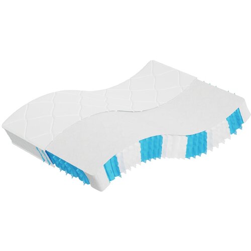 VidaXL Vzmetnica z žepkastim vzmetenjem srednje trda 140x190 cm Slike