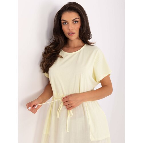 Och Bella Dress-TW-SK-BI-6-2041.89-light yellow Slike