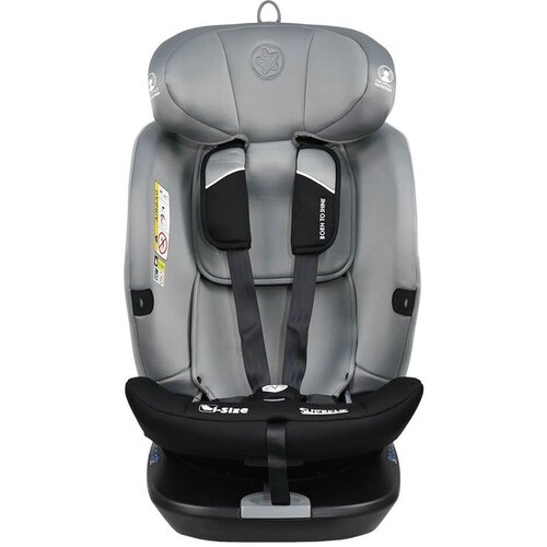 Bebe Stars Supreme i-Size 360&amp;deg; autosjedalica 40-150cm - siva Slike
