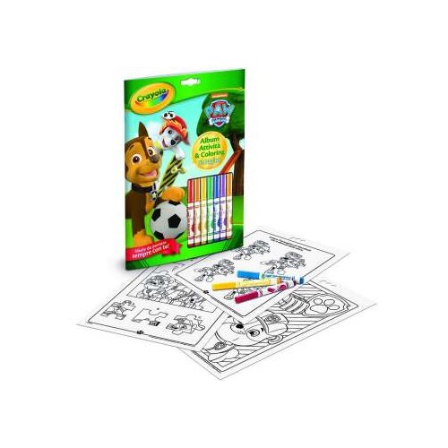Crayola BOJANKA SA STIKERIMA FLOMASTERIMA PAW PATROL Cijene