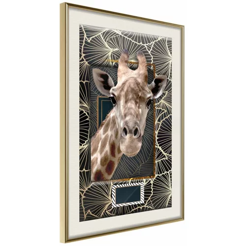  Poster - Giraffe in the Frame 20x30