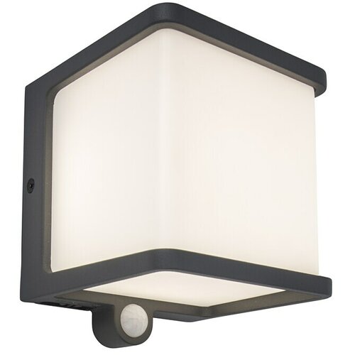 LUTEC LED solarna stenska svetilka Doblo (7,5 W, 11 x 11 x 12,9, IP54, antracit) Cene