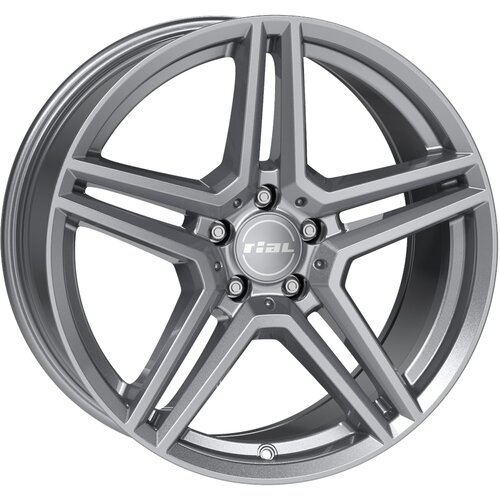 RIAL A17 5x112 ET40 7,5x17 M10 ECE siva 66,5 (Audi, MB A-Klasse, B-Klasse, C-Klasse, CL-Klasse, CLA Slike