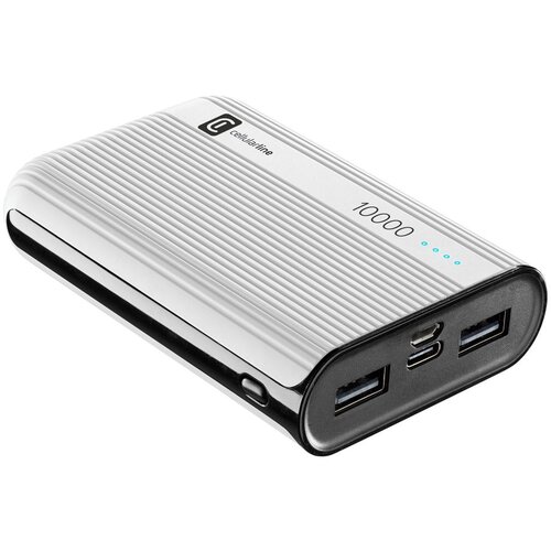 Cellular Line prijenosni punjač Tank 10.000 mAh bijeli Slike