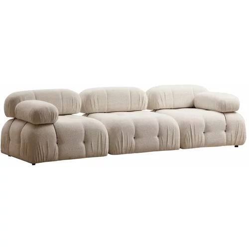 Balcab Home Krem sofa od bouclé tkanine 288 cm Bubble –