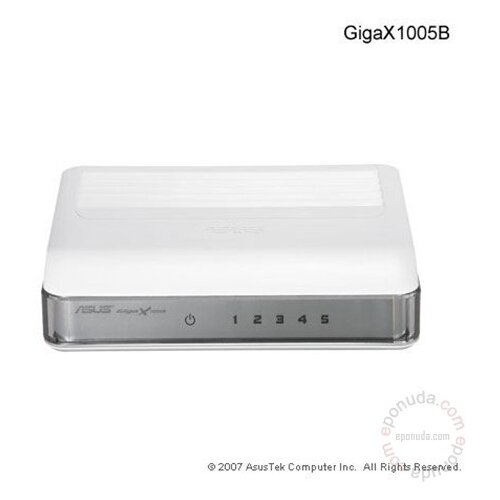 Asus Switch Layer 2 Unmanaged GX1005B svič Slike