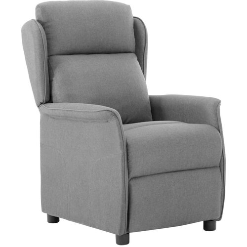 VidaXL Namje&amp;scaron;taj Svjetlosiva Tkanina, Drvo, Pjena Srednja Pravokutna Slike