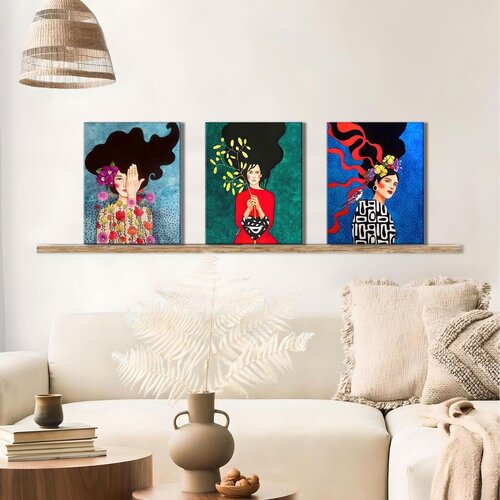 Wallity Dekorativna slika UDC10, 30x40cm, 3 dijela Cijene
