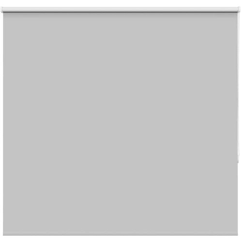 Rolo zavjesa Blackout svijetlo siva 165x175 cm &amp;Scaron;irina tkanine Slike