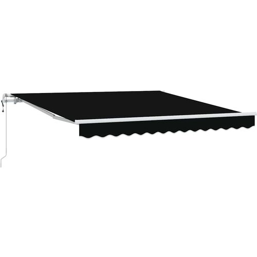  Električna retraktabilna tenda Crna 300 x 250 cm Slike