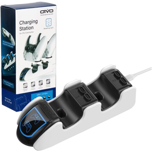 NN-Su Stanica za punjenje bežičnih kontrolera za PS5 Dual Charging Dock For PS5 Slike