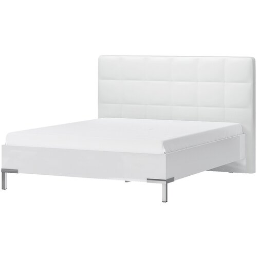 Jela POSTELJA KALLA PIANO 180 CM - BELA VISOKI SIJAJ Cene