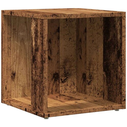 vidaXL Bočni stolić boja starog drva 33 x 33 x 34 cm konstruirano drvo Cijene
