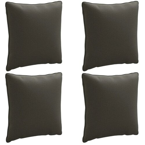  Jastučići za leđa (4 kom) PUTTEN 4 pcs 100% poliester Antracit - Antracit (melange) 40 x 40 x 15 cm 4 Slike