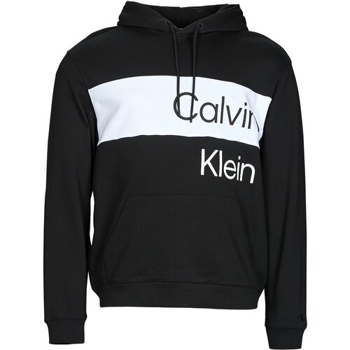 Calvin Klein Jeans Puloverji INSTITUTIONAL BLOCKING HOODIE Črna Slike