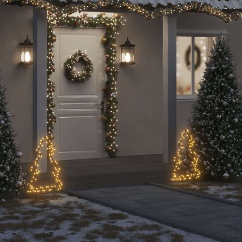  Božićno drvce sa šiljcima 80 LED 60 cm Cene