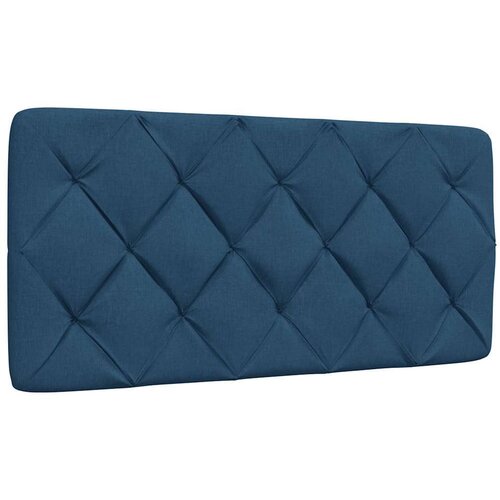  Krevet s madracem plavi 100 x 200 cm od tkanine Slike