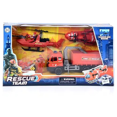 Magic Toys Rescue Team Gasilski igralni komplet z vozili Cene