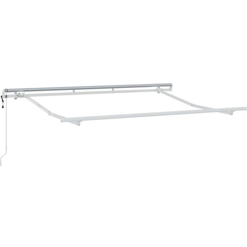  Skrovita tenda Krema 300 x 200 cm Poliester i aluminij Slike