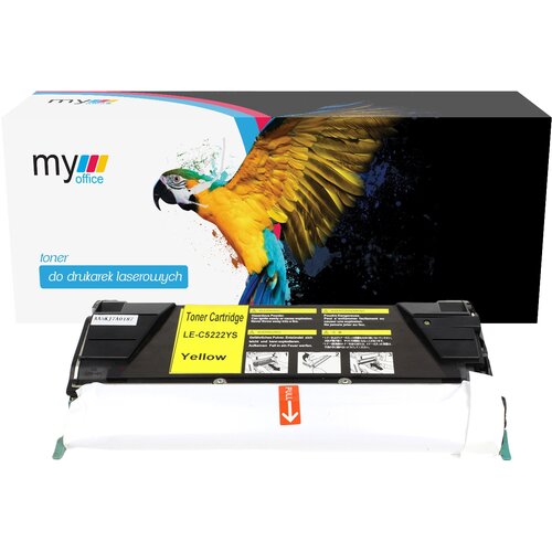  TONER LEXMARK C522Y MYOFFICE Slike