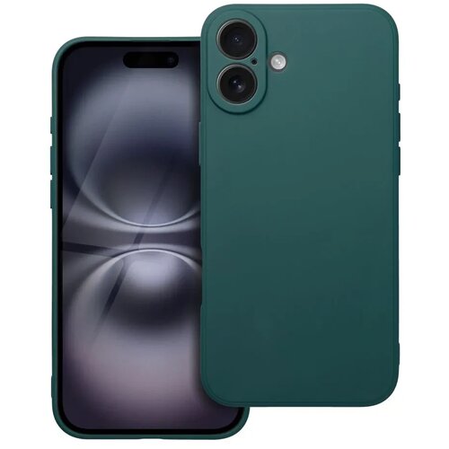 Matt maska za IPHONE 16 Plus dark green Slike