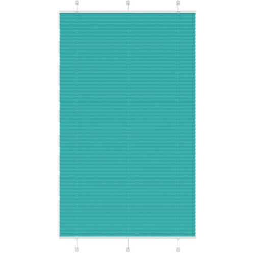 vidaXL Plisirana žaluzija petrolejno zelena 120x200 cm, &scaron;irina blaga 119,4 cm, poliester, (5000297960) Cene