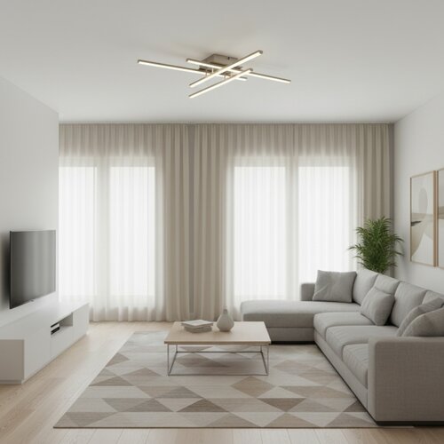  Brilagi - LED plafonsko svetlo STRIPES LED/37W/230V srebrno Slike
