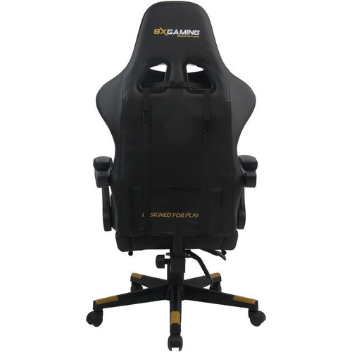 XXXL GAMING STOL kovina, umetna masa, tekstil črna Slike