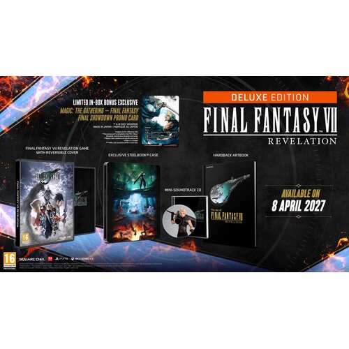 Final Fantasy 7 Revelation Deluxe Edition & MTG Fantasy Card (SWITCH 2) Cene