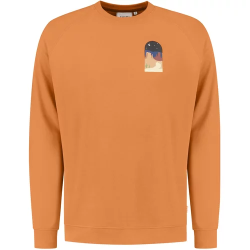 Shiwi Sweater majica bež / tamno plava / karamela