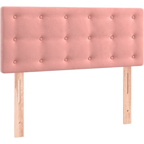 Maison Chic posteljno vzglavje - vzglavna omarica - nočna omarica roza 80x5x78/88 cm žamet, (21705613) Slike