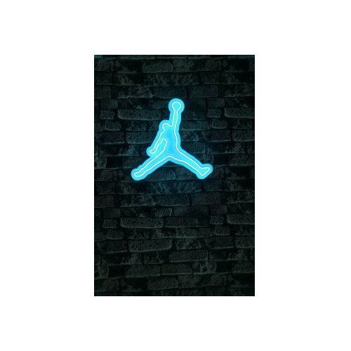 Wallity dekorativna plastična led svetla basketball - plavo Slike